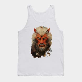 the great chief who turned into a wolf while fighting Tank Top